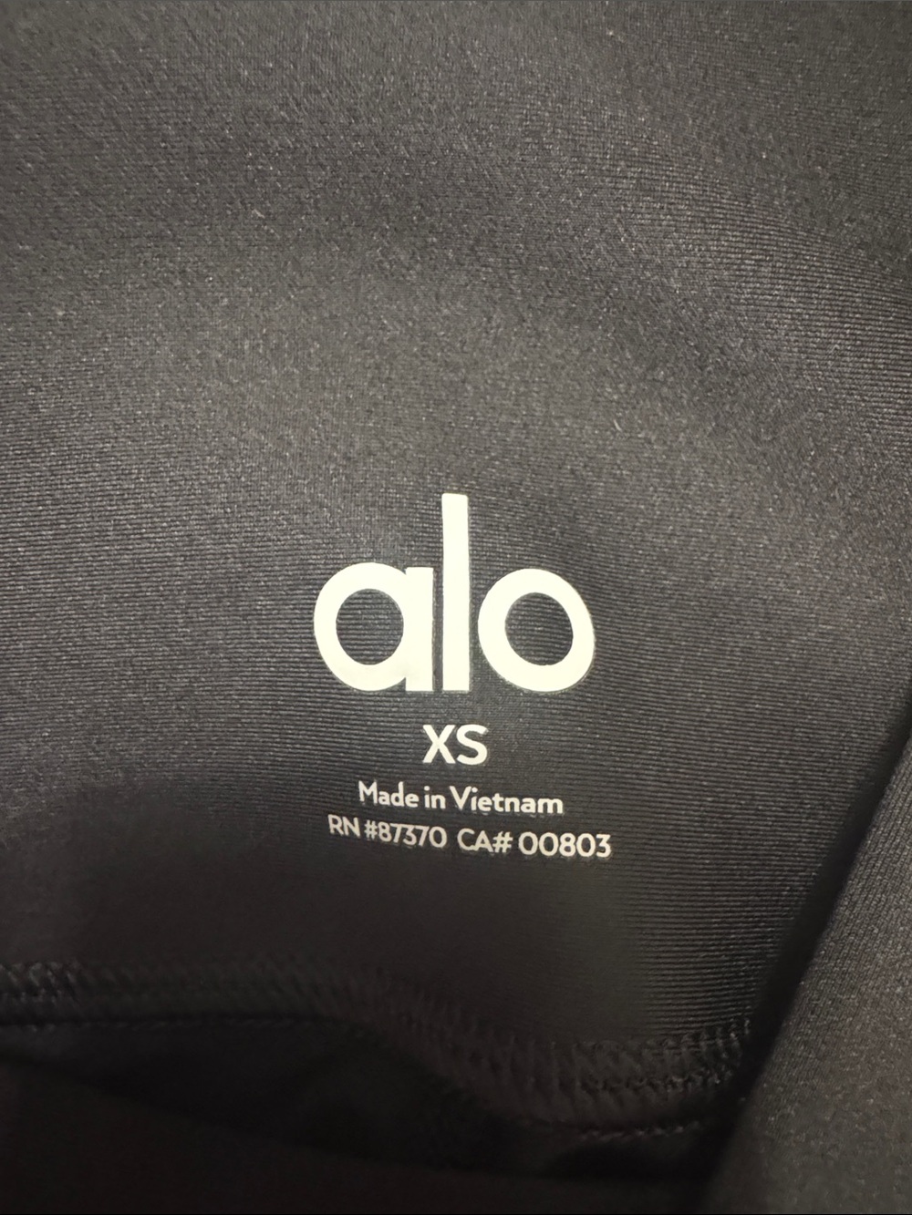Alo High-Waist Airlift Legging - Black xs - Picture 4 of 11